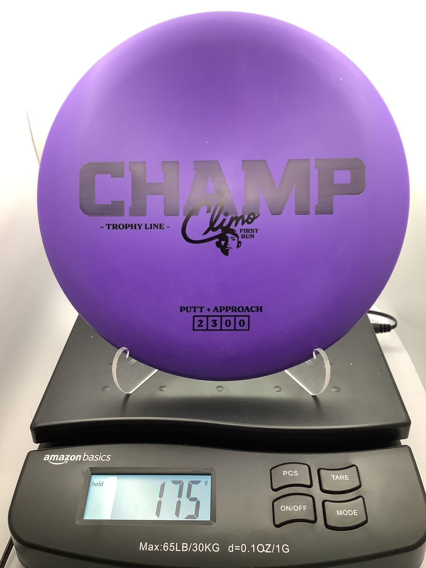 Climo First Run Trophy Champ