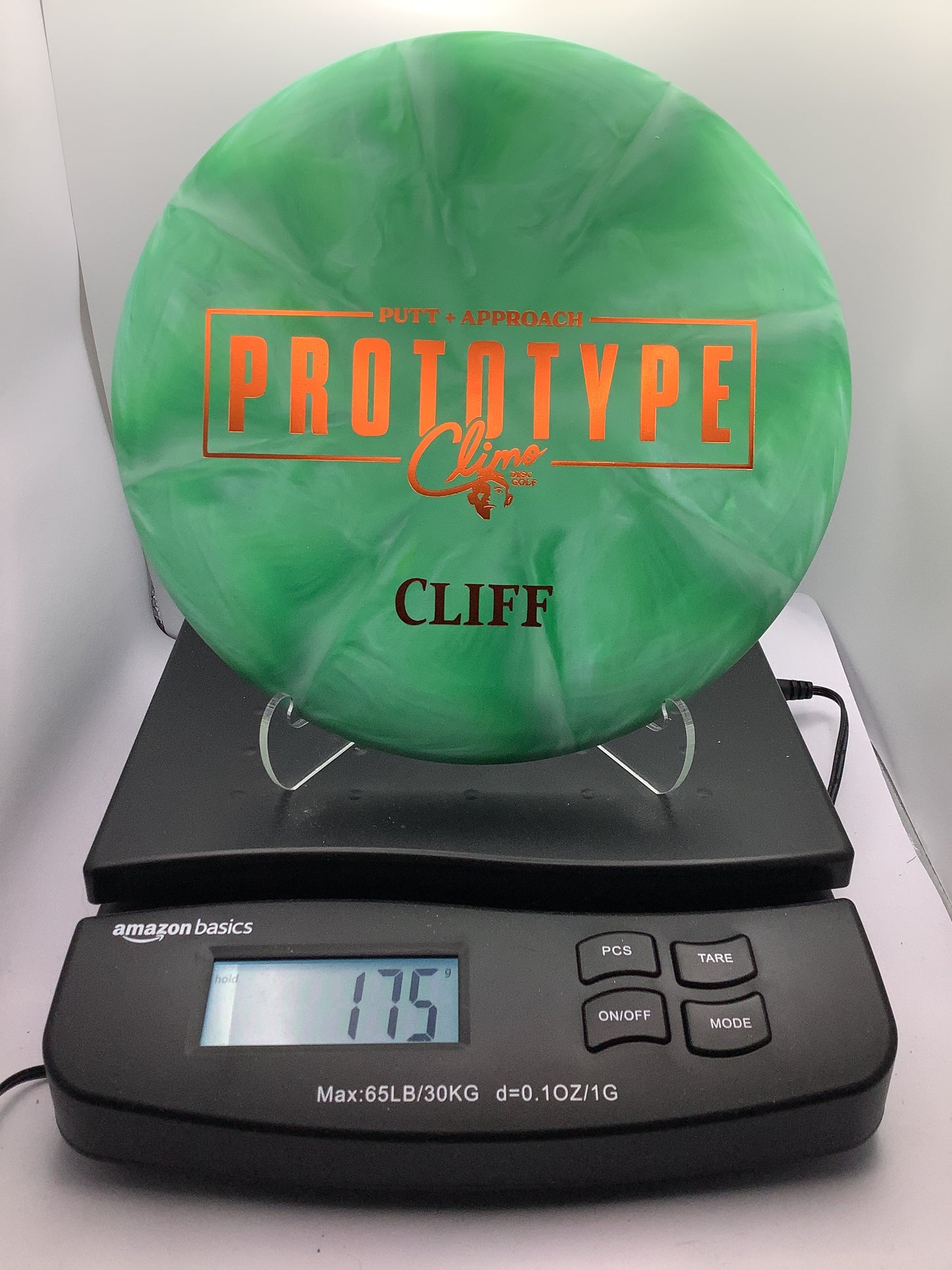 Climo Disc Golf Prototype Cliff