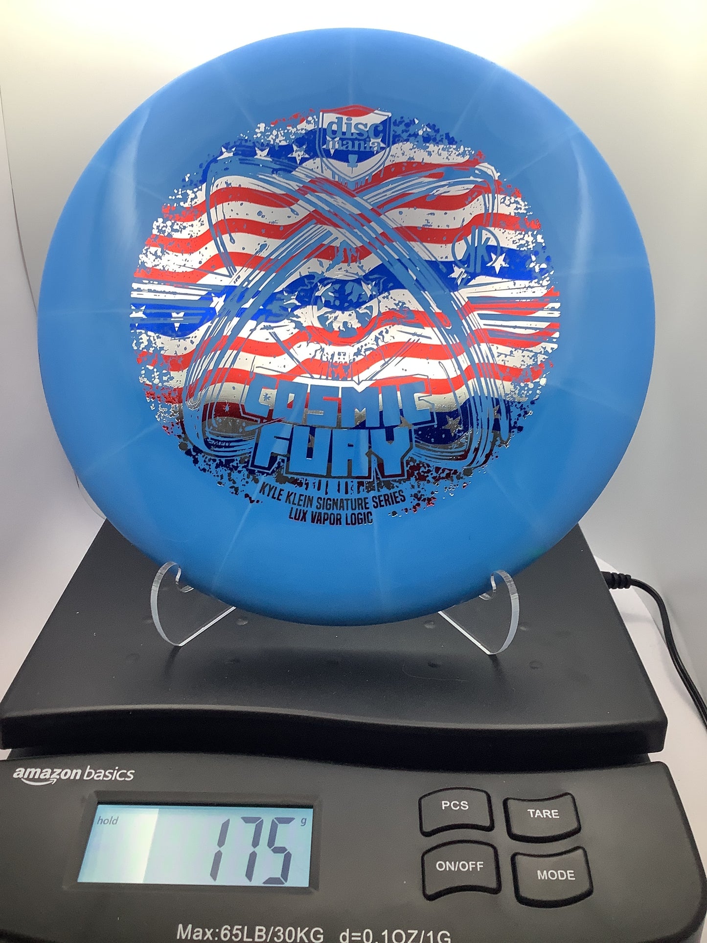 Discmania Cosmic Fury Lux Vapor Logic