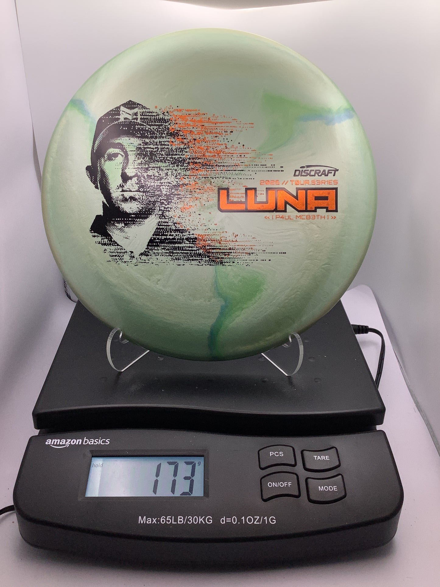 Discraft Ti Big Z Swirl Luna 26 PM