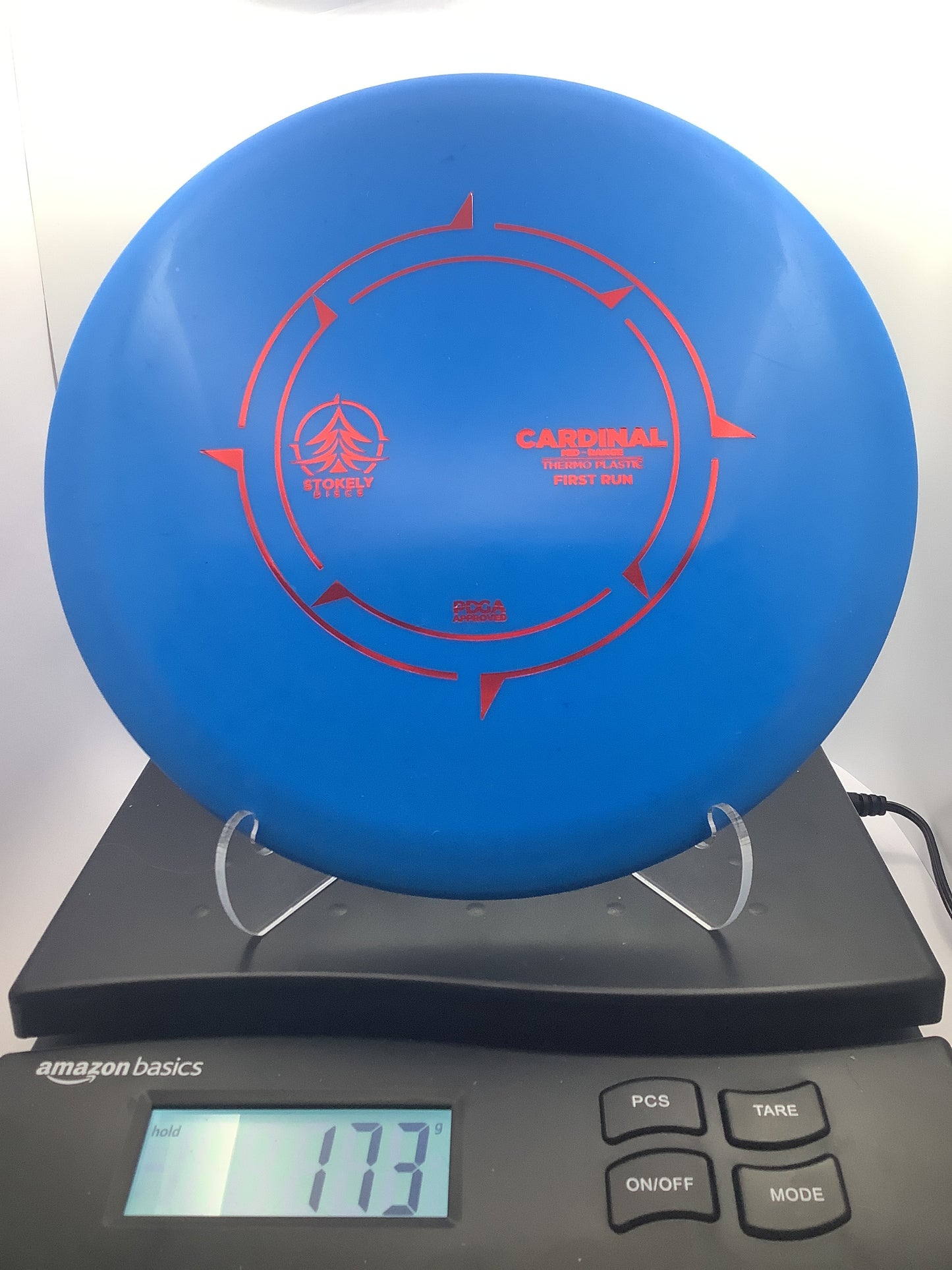 Stokely Discs First Run Thermo Cardinal