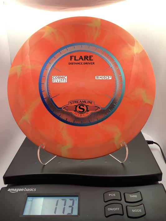 Streamline Cosmic Neutron Flare