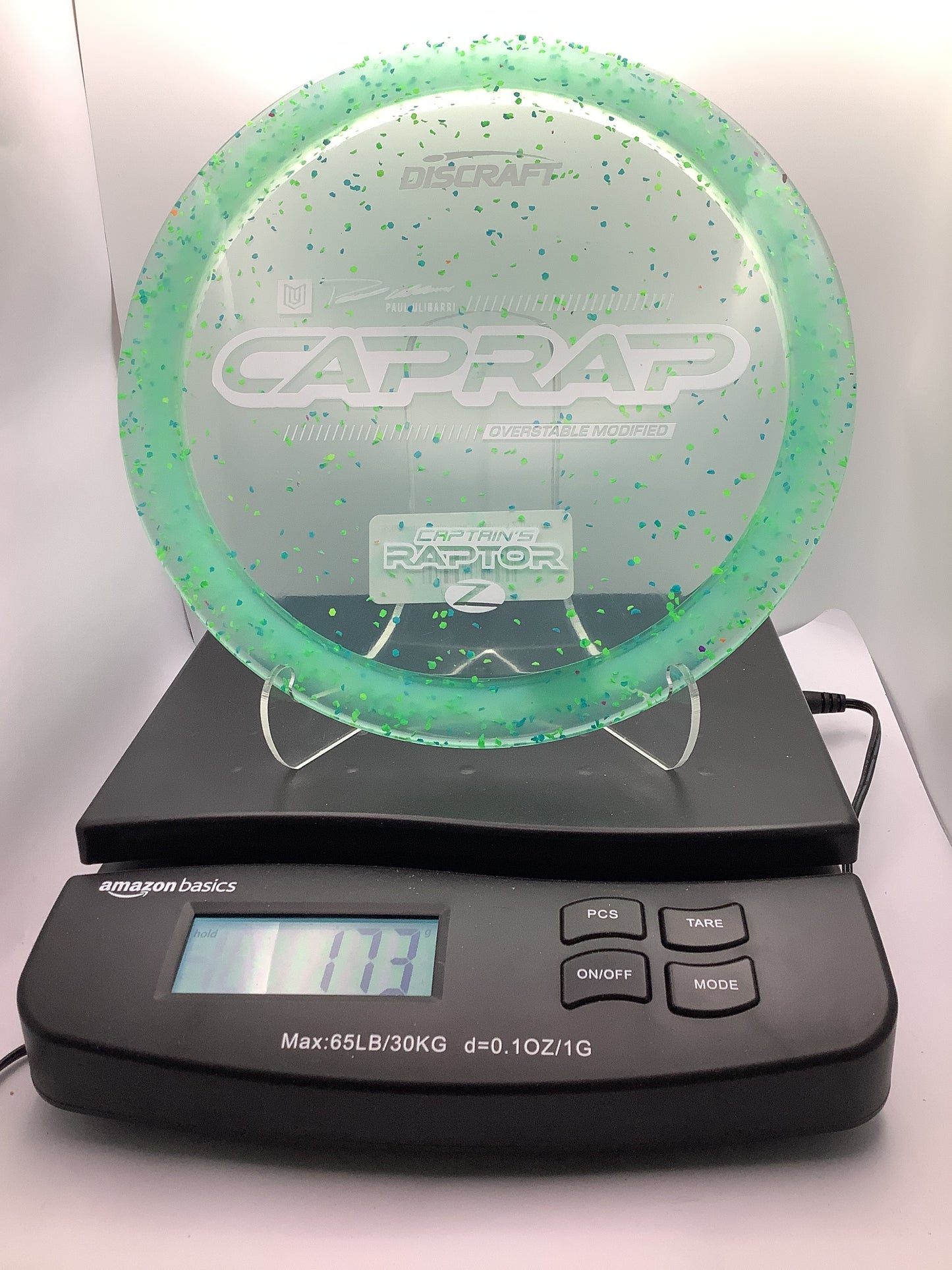 Discraft Z Confetti Captain's Raptor 2026