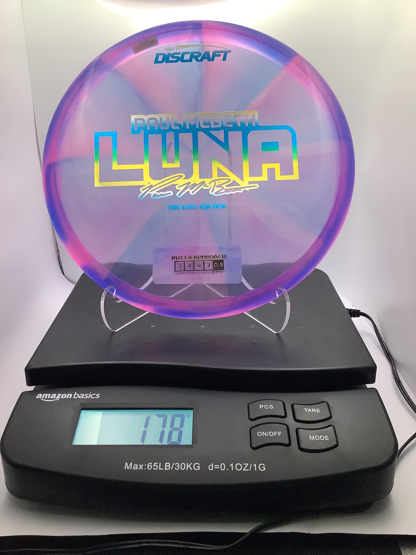 Discraft 2025 PM Z Swirl Luna