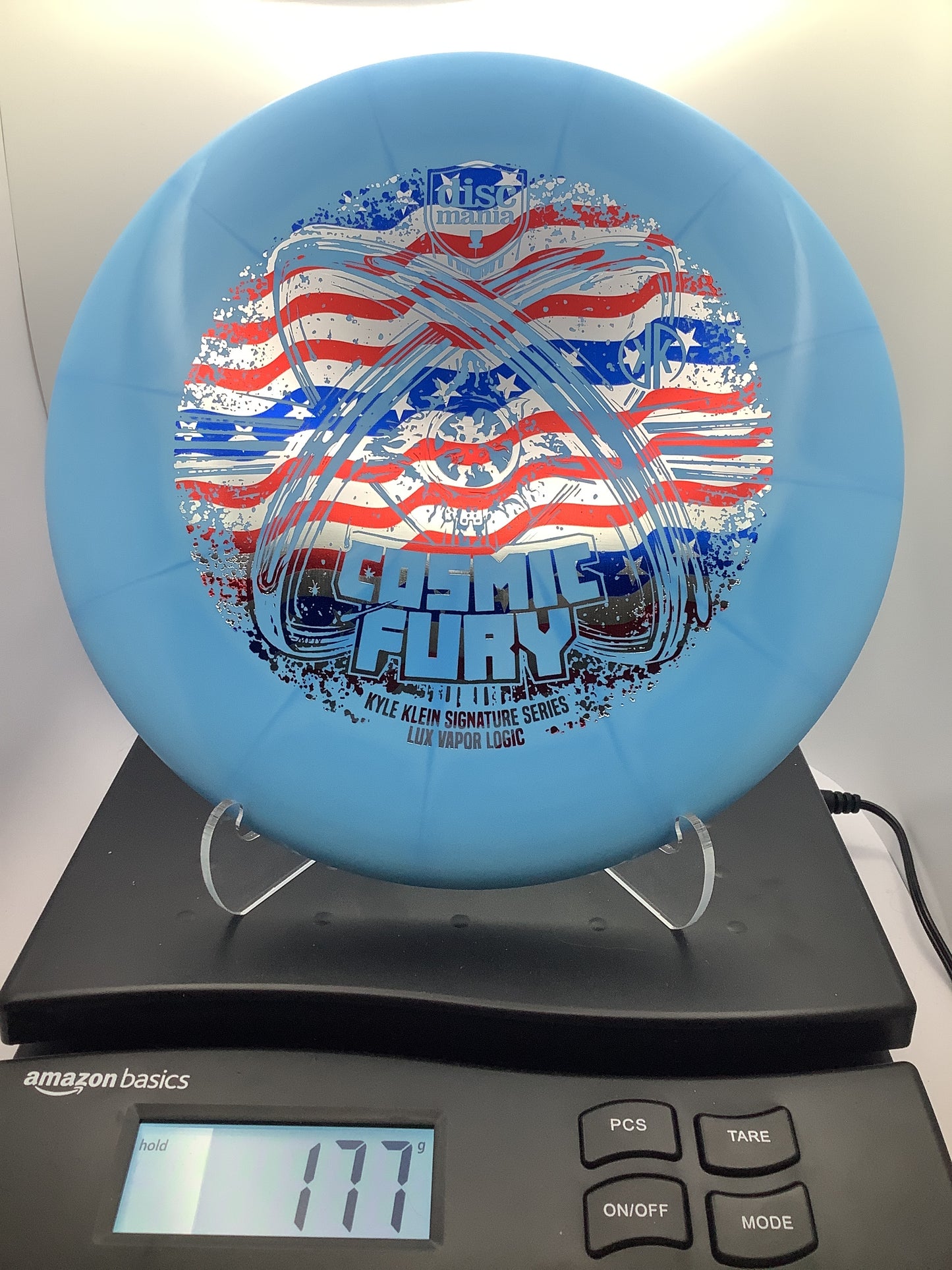 Discmania Cosmic Fury Lux Vapor Logic