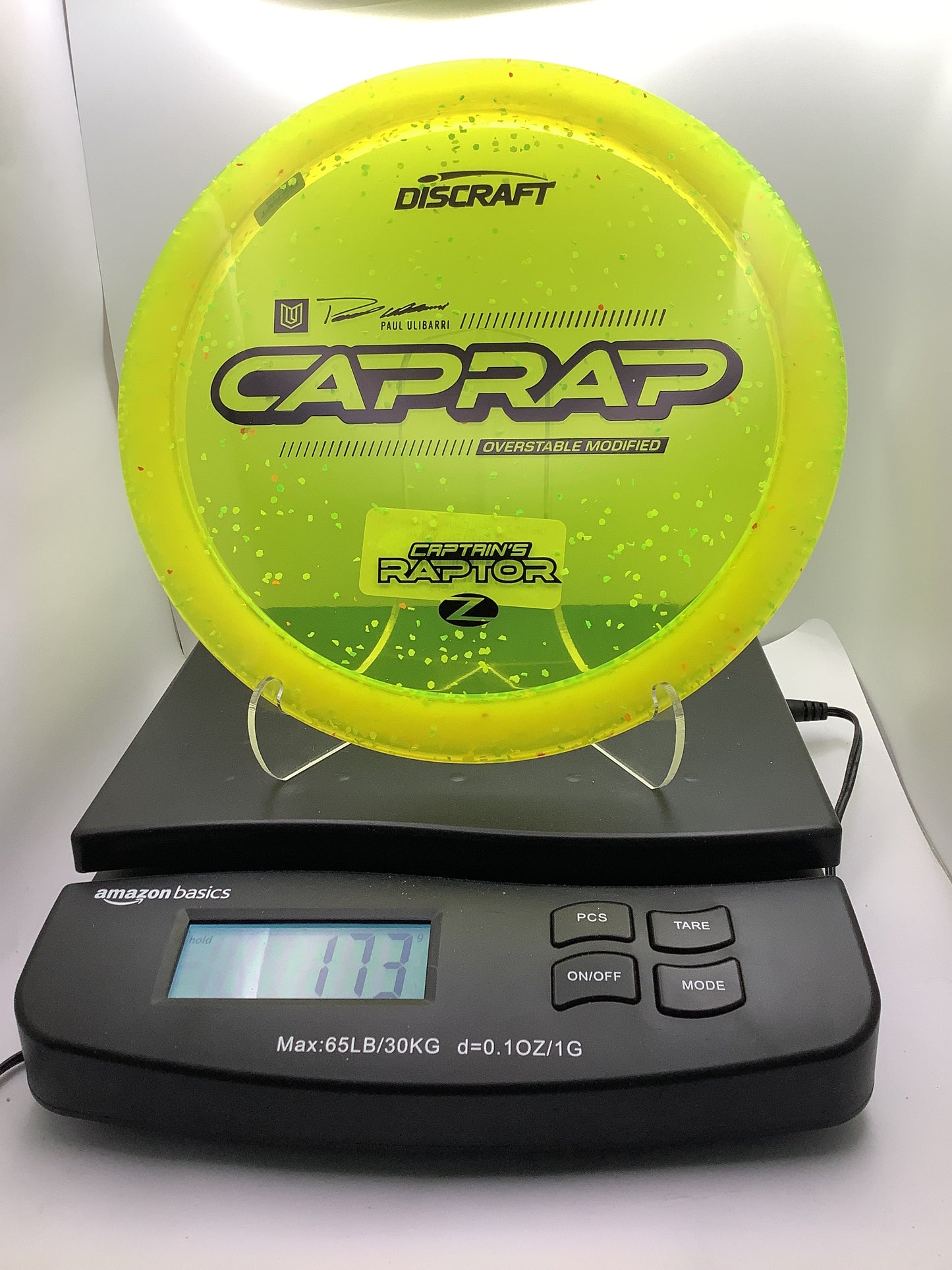 Discraft Z Confetti Captain's Raptor 2026