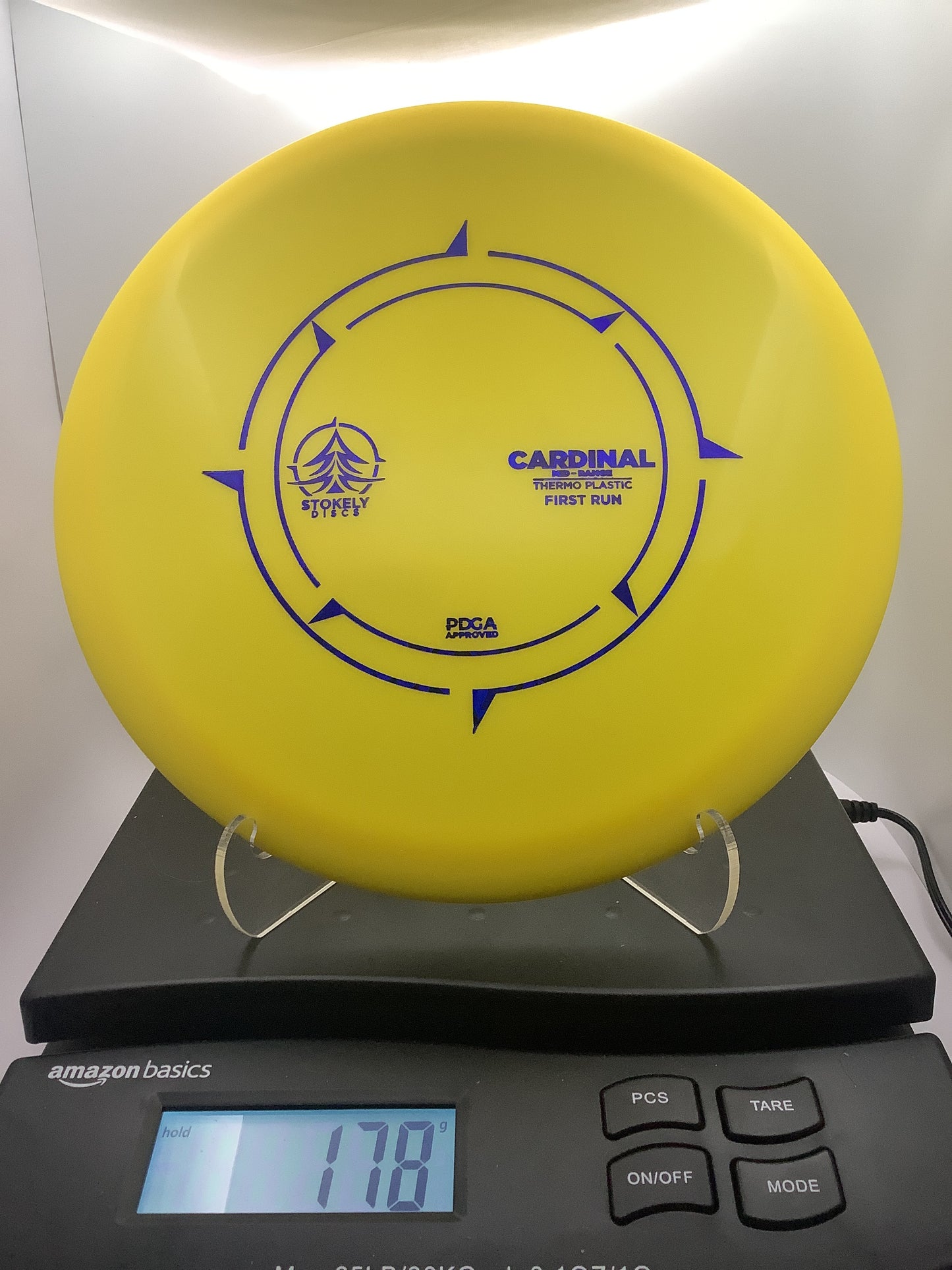 Stokely Discs First Run Thermo Cardinal