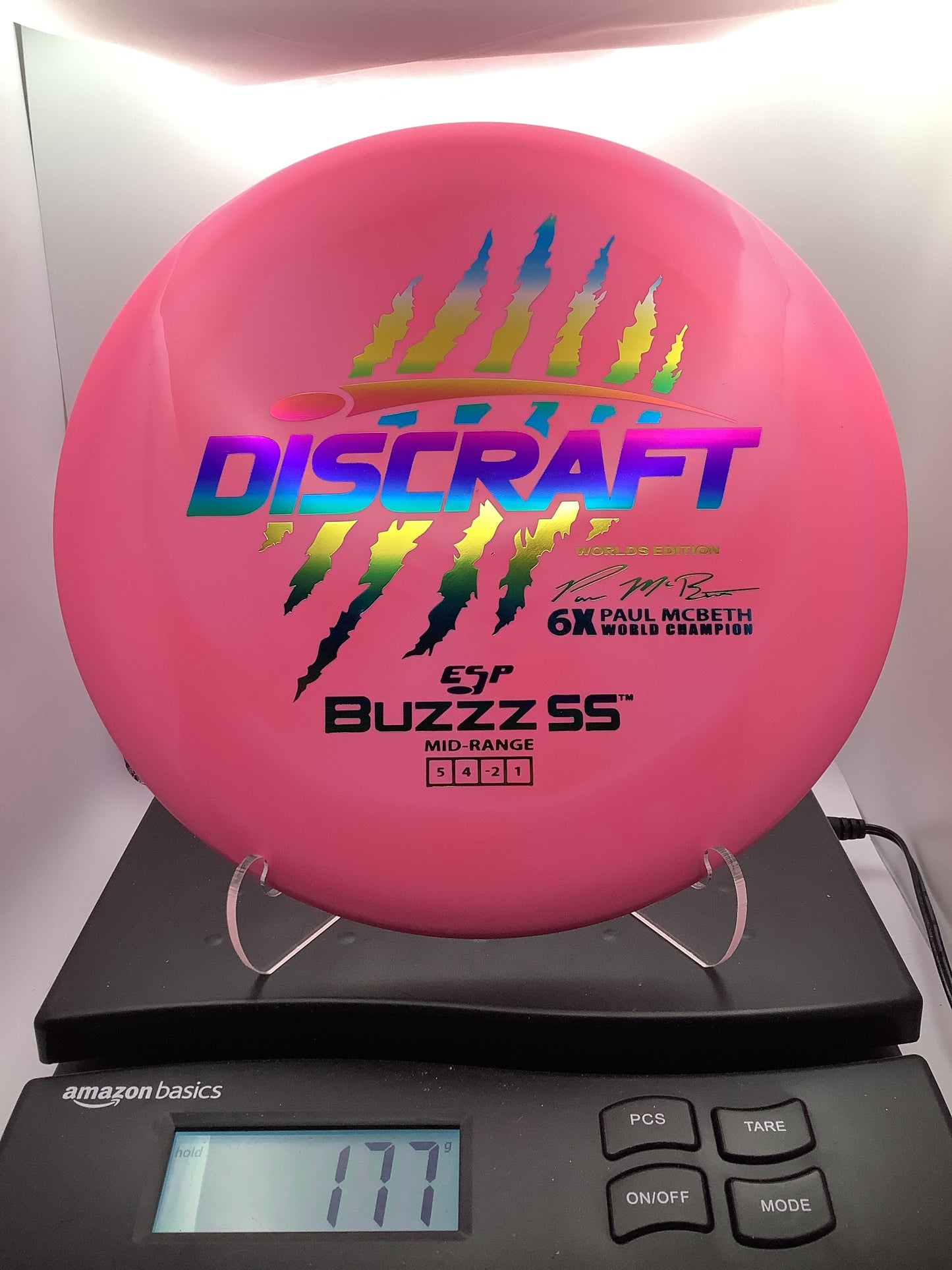 Discraft ESP Buzzz SS Worlds 26