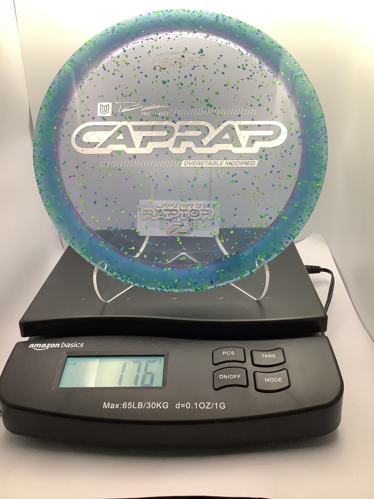 Discraft Z Confetti Captain's Raptor 2026