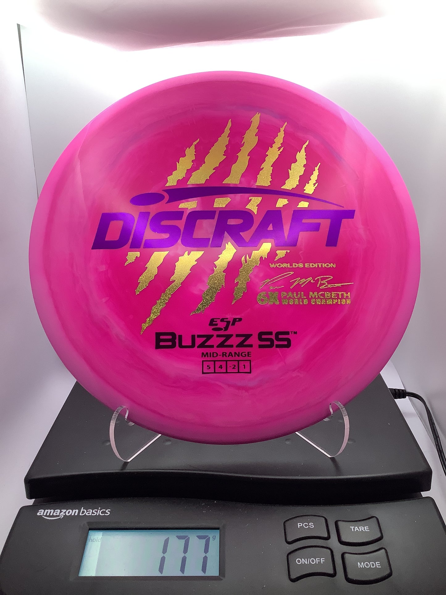Discraft ESP Buzzz SS Worlds 26