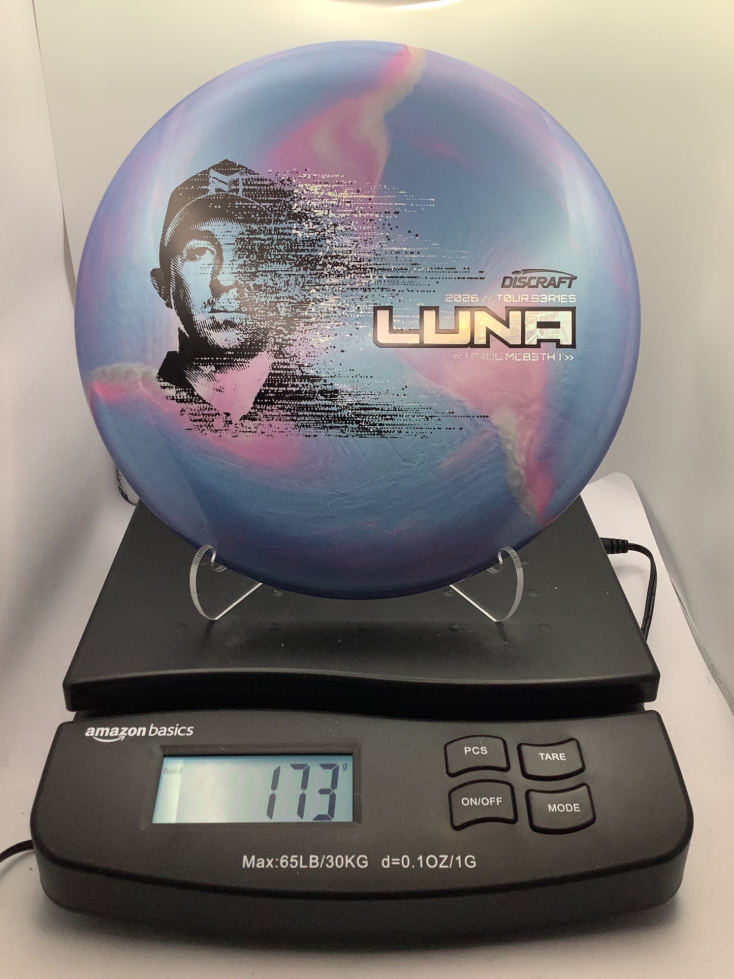 Discraft Ti Big Z Swirl Luna 26 PM