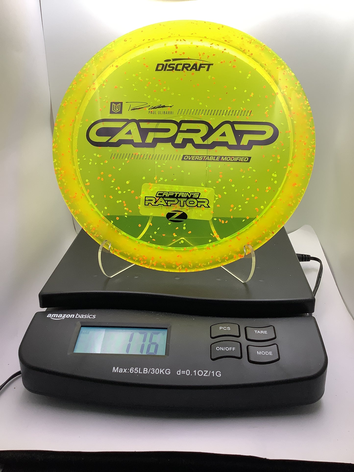 Discraft Z Confetti Captain's Raptor 2026