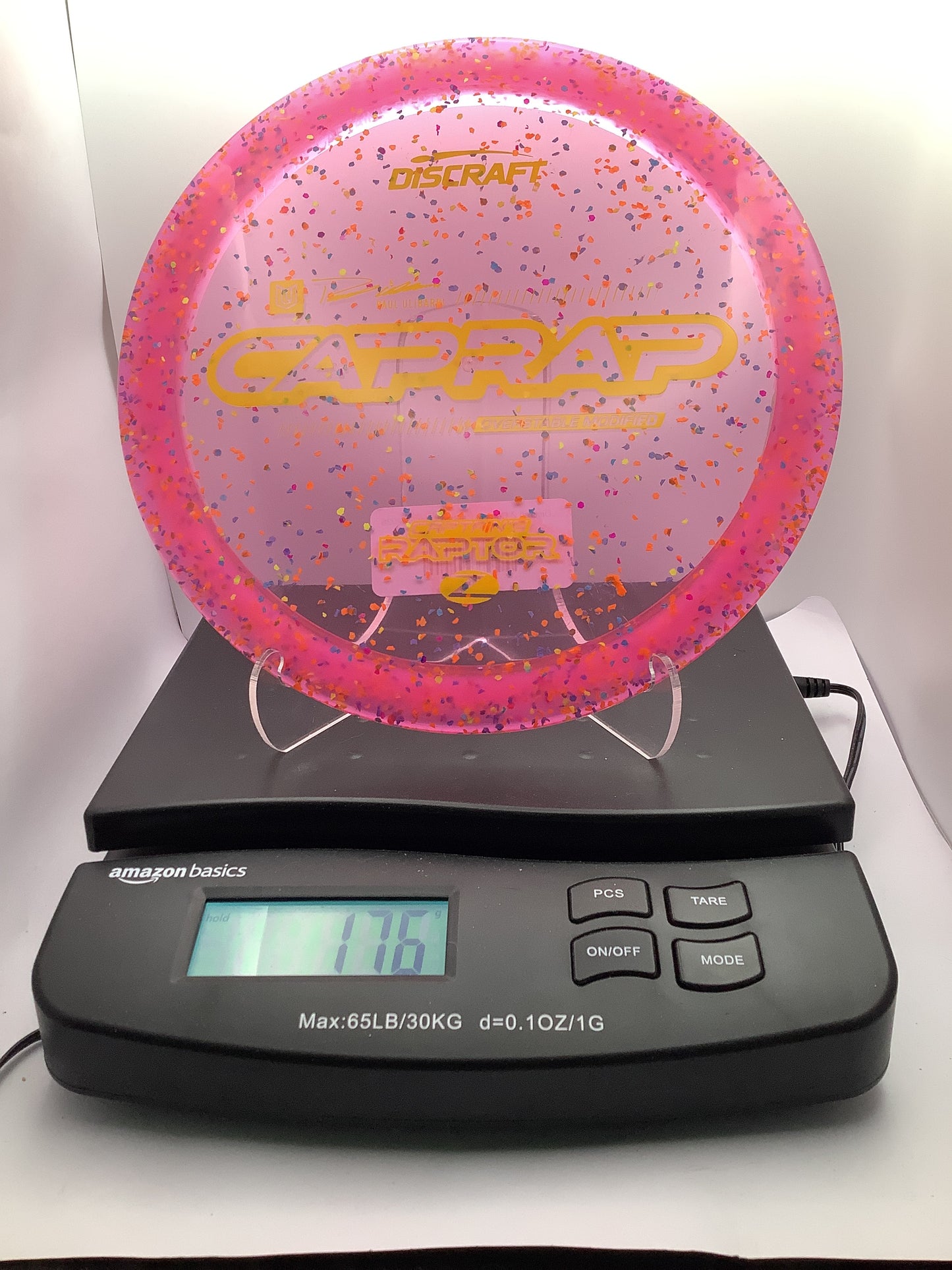 Discraft Z Confetti Captain's Raptor 2026