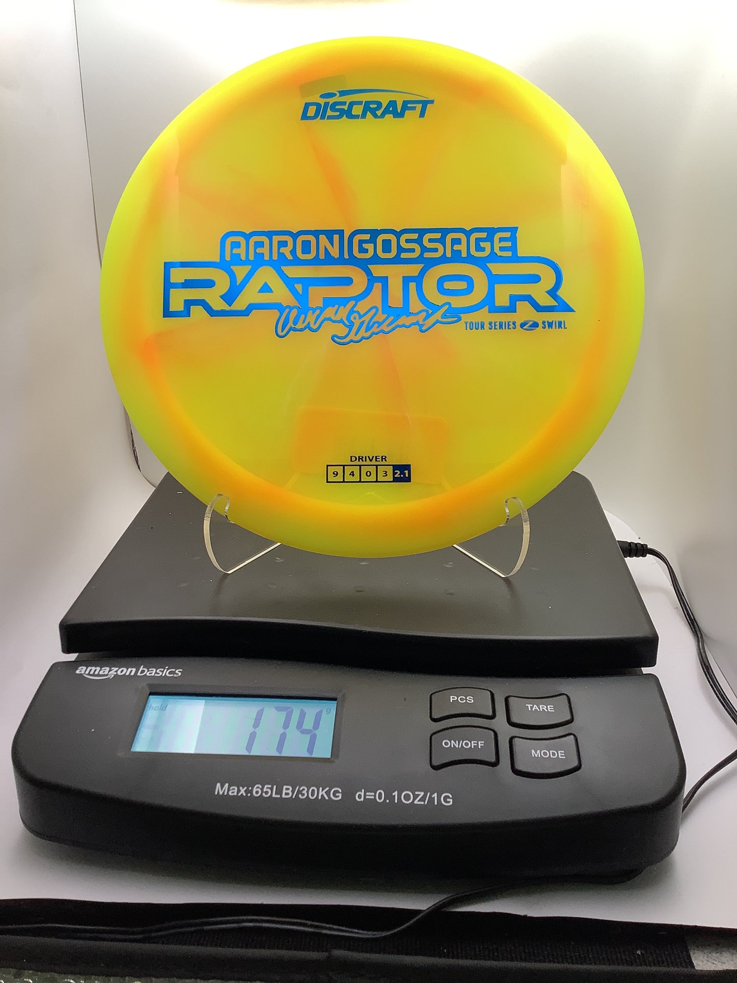 Discraft 2025 AG Z Swirl Raptor