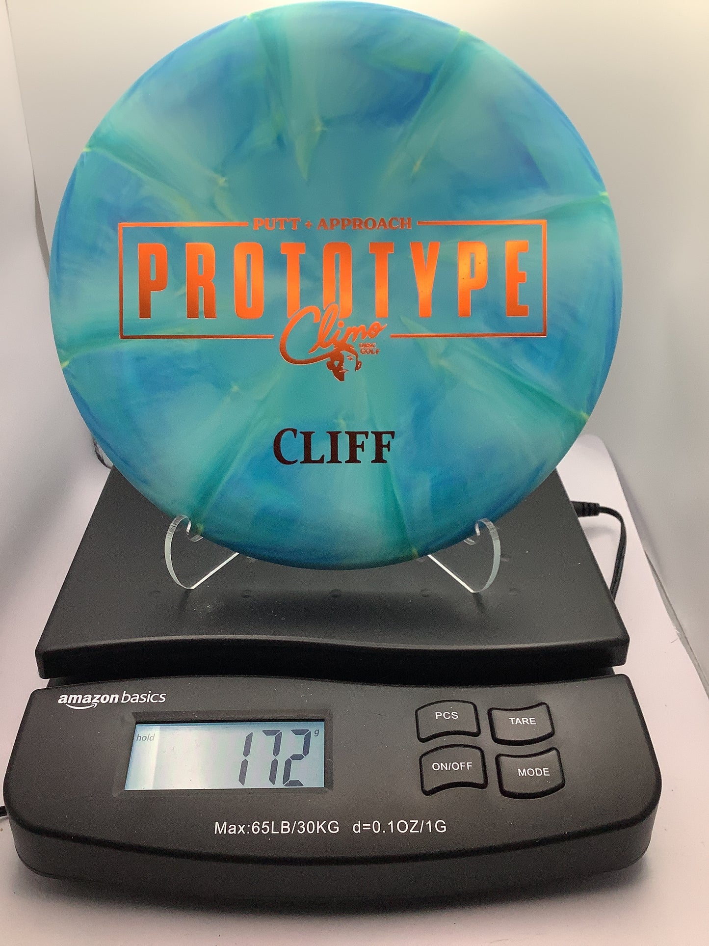 Climo Disc Golf Prototype Cliff