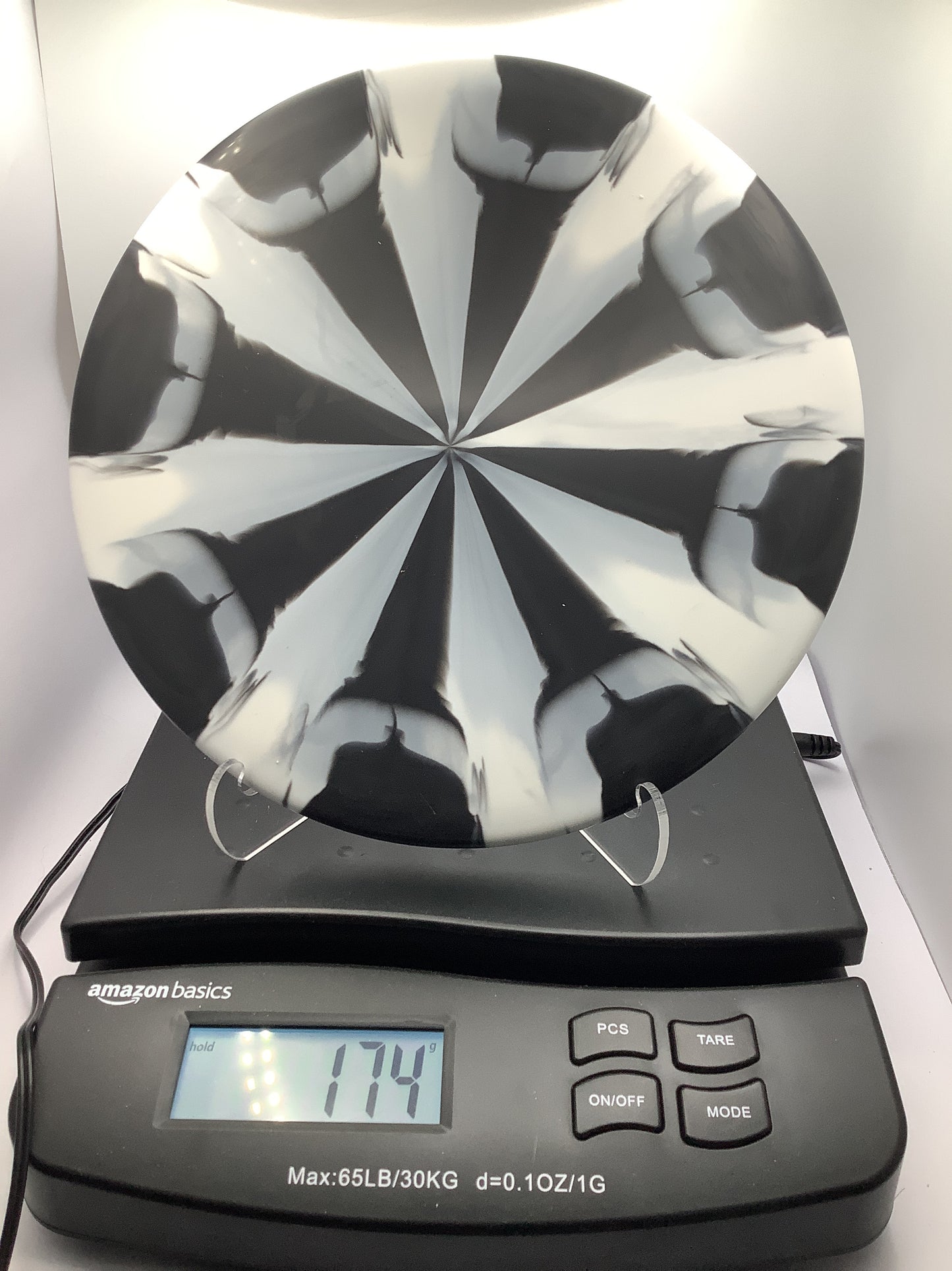 Meridian Discs Marbled Graphite Trench