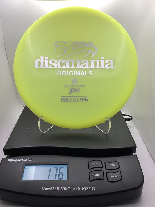 Discmania Prototype Color Glow C-line P4 Worlds