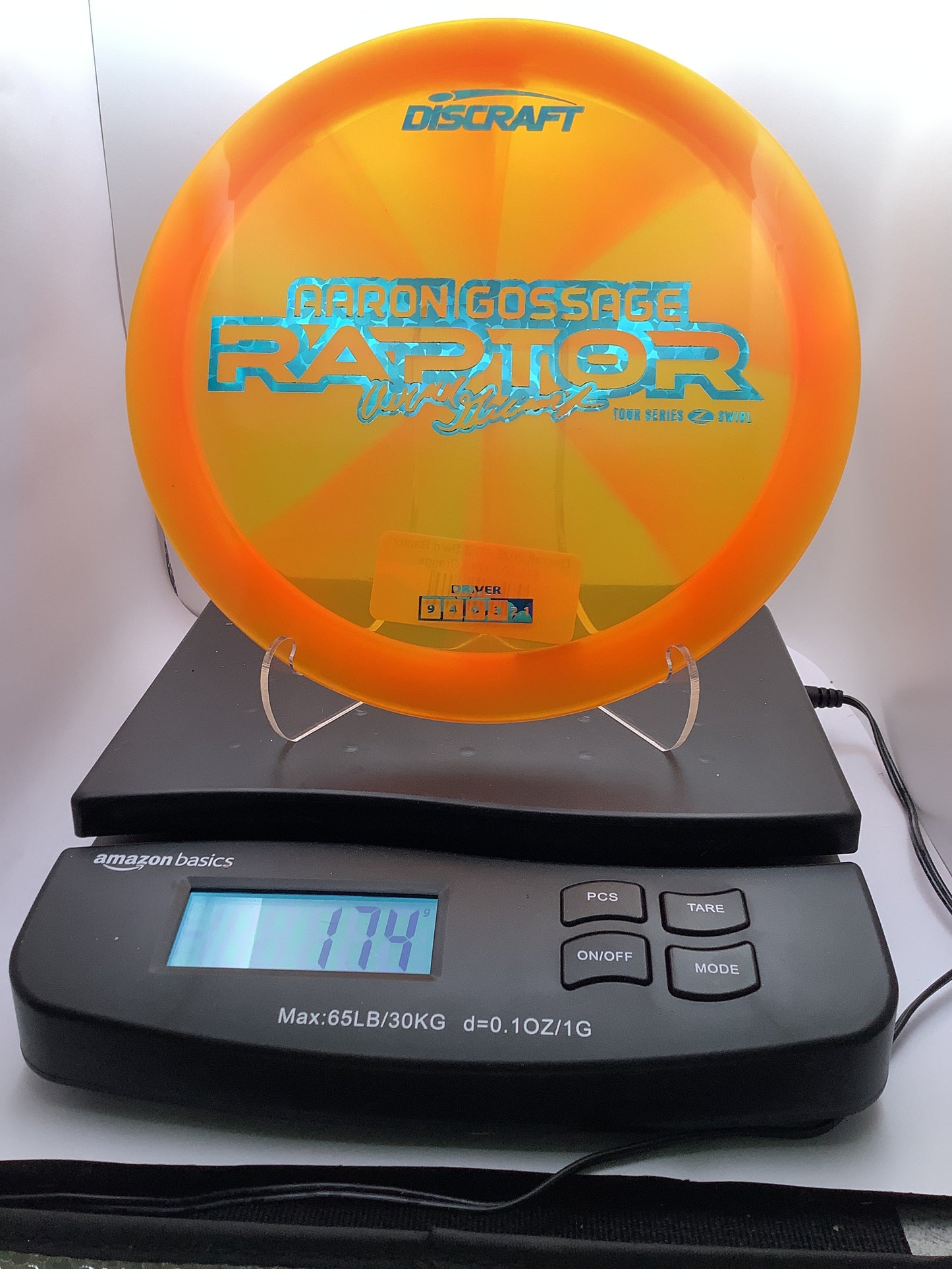 Discraft 2025 AG Z Swirl Raptor