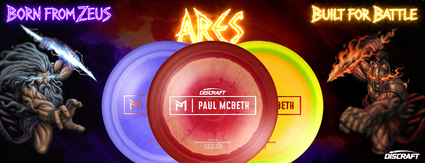 Discraft Paul McBeth Prototype Ares